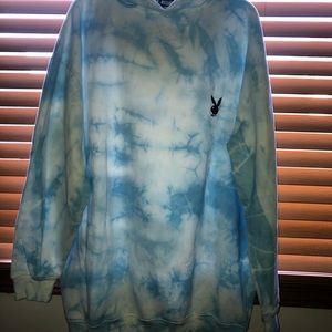 Playboy X Missguided Oversized Hoodie Dress